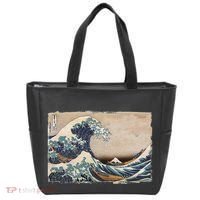 The Great Wave Off Kanagawa Tote Bag thumb 0