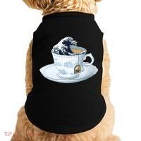 Tea Great Wave Off Kanagawa Doggie Tank thumb 0