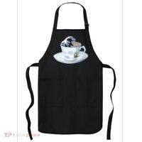 Tea Great Wave Off Kanagawa Apron thumb 0