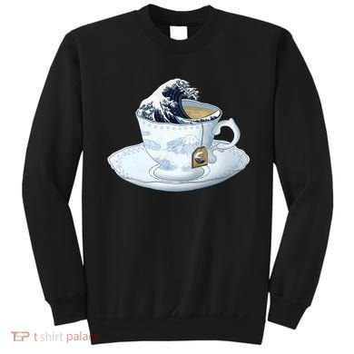 Tea Great Wave Off Kanagawa Sweatshirt