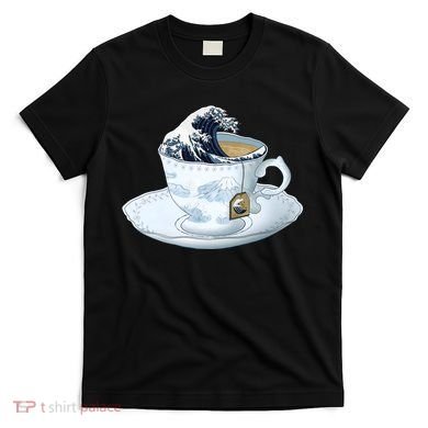 Tea Great Wave Off Kanagawa T-Shirt
