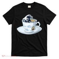 Tea Great Wave Off Kanagawa T-Shirt thumb 0
