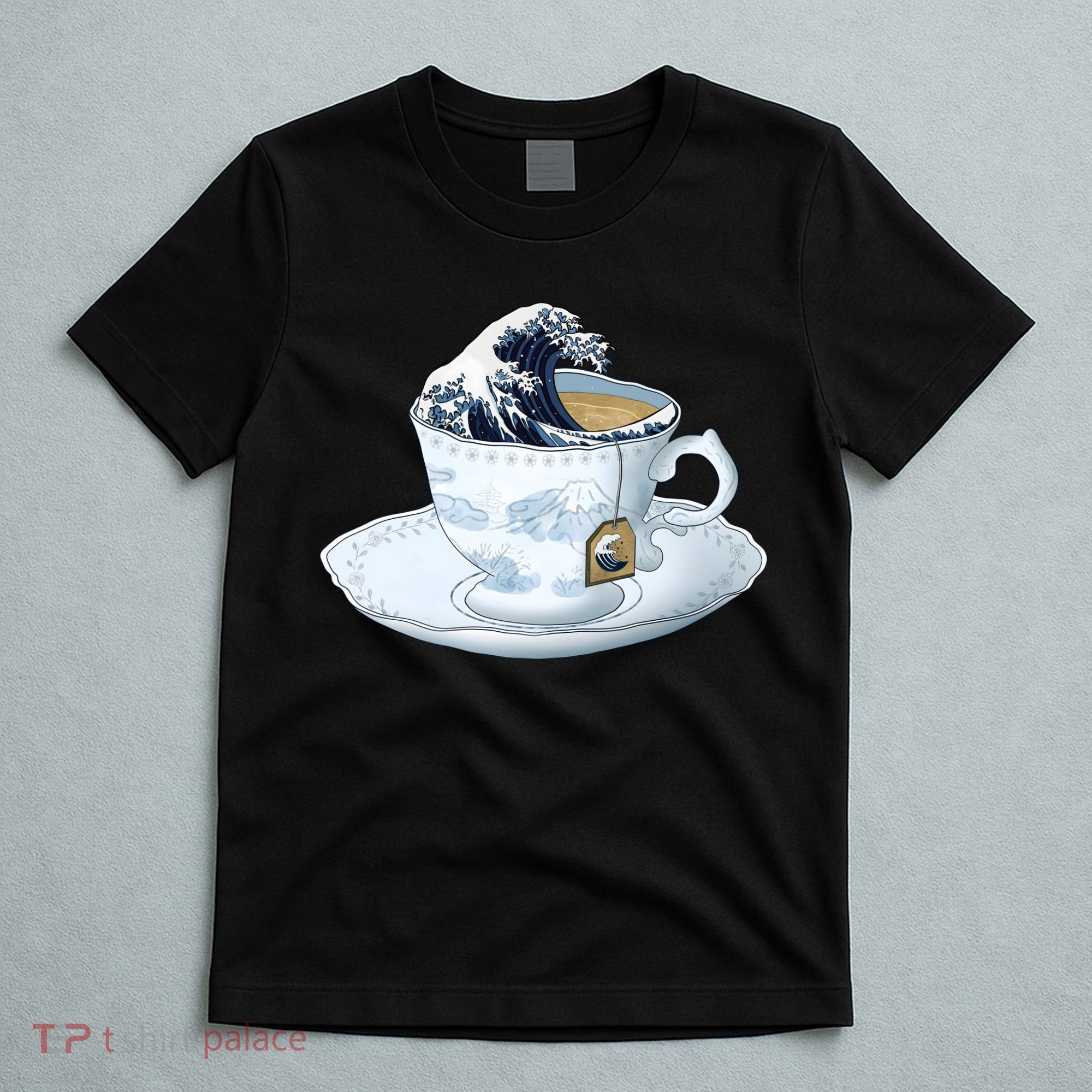 Tea Great Wave Off Kanagawa T-Shirt
