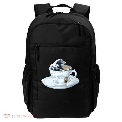 Tea Great Wave Off Kanagawa Backpack