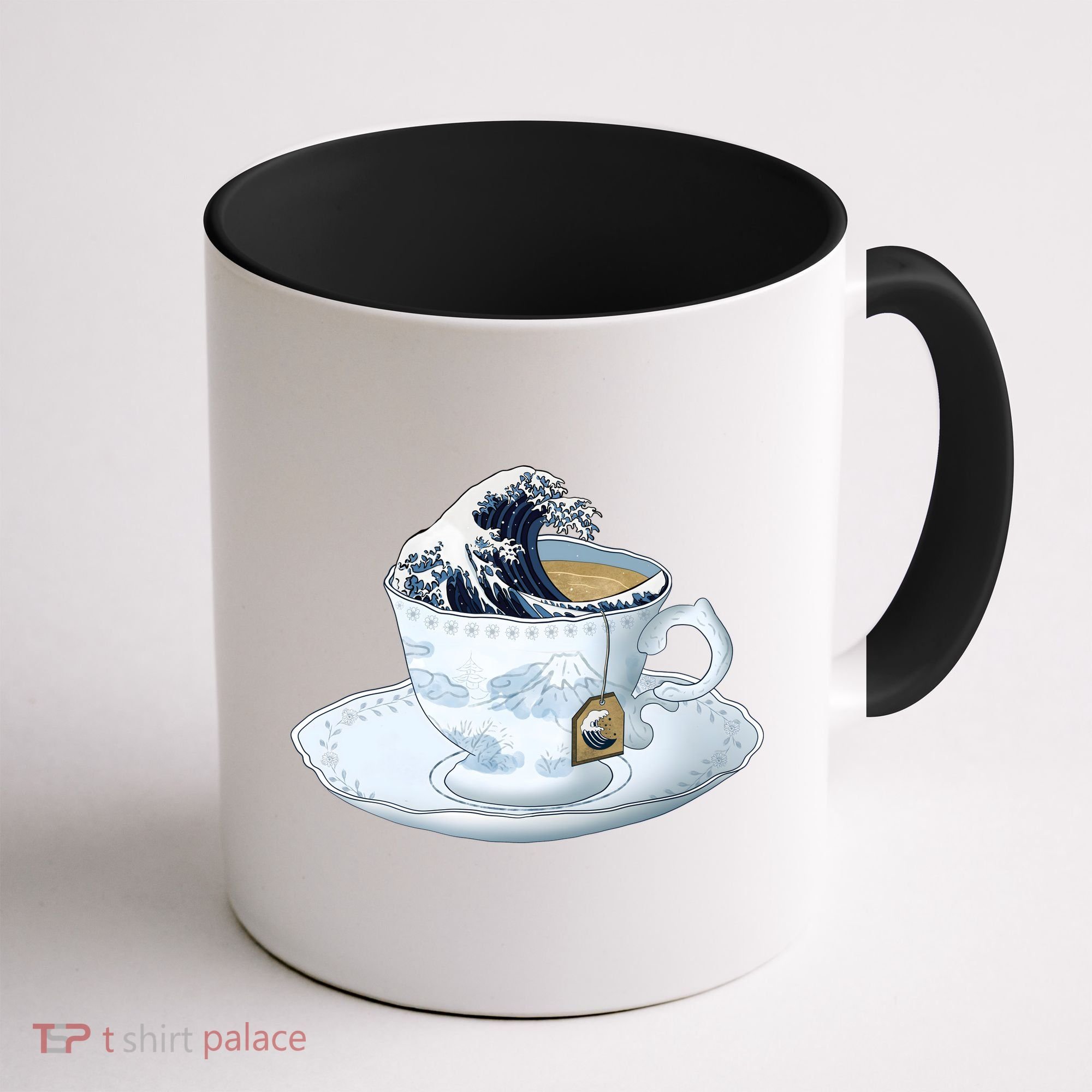 Tea Great Wave Off Kanagawa Coffee Mug