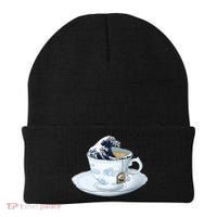 Tea Great Wave Off Kanagawa Beanie thumb 0