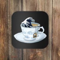 Tea Great Wave Off Kanagawa Coaster thumb 0