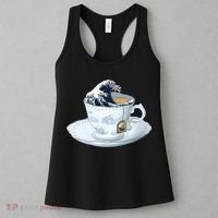 Tea Great Wave Off Kanagawa Women's Tank Top thumb 3