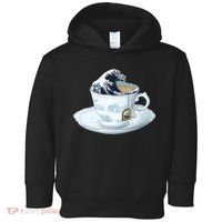 Tea Great Wave Off Kanagawa Toddler Hoodie thumb 0