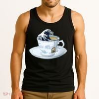 Tea Great Wave Off Kanagawa Tank Top thumb 3