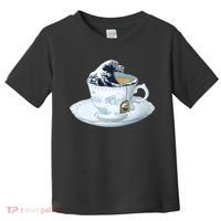 Tea Great Wave Off Kanagawa Toddler T-Shirt thumb 0
