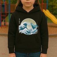 The Great Whale Kids Hoodie thumb 3