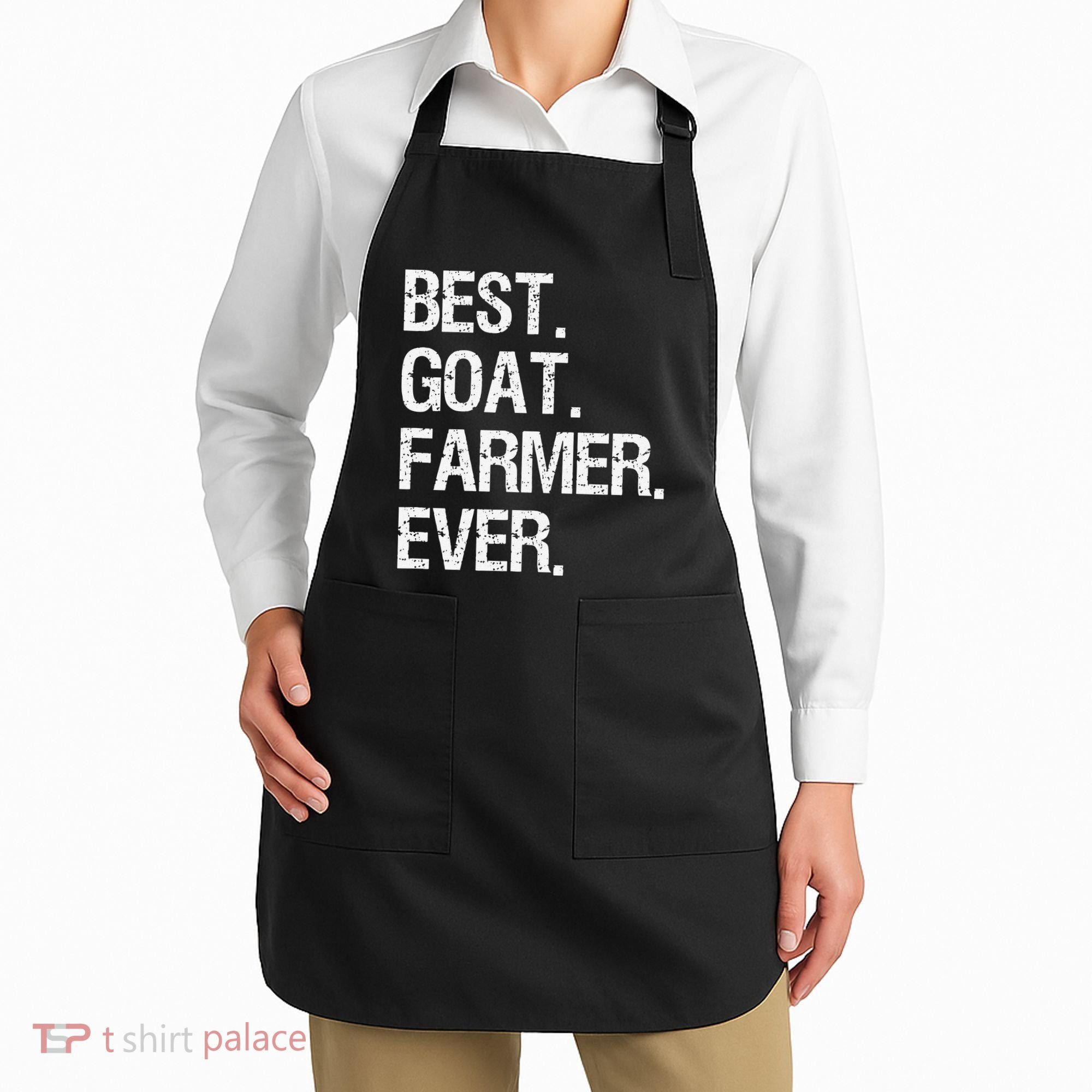 The Goat Whisperer Funny Goat Lover Farmer Apron