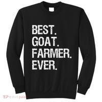 The Goat Whisperer Funny Goat Lover Farmer Sweatshirt thumb 0
