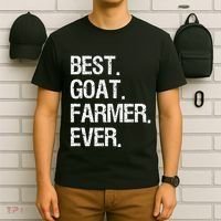 The Goat Whisperer Funny Goat Lover Farmer T-Shirt thumb 6