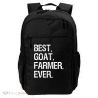 The Goat Whisperer Funny Goat Lover Farmer Backpack thumb 0