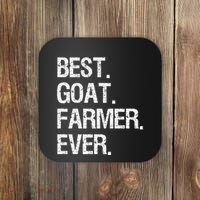 The Goat Whisperer Funny Goat Lover Farmer Coaster thumb 0