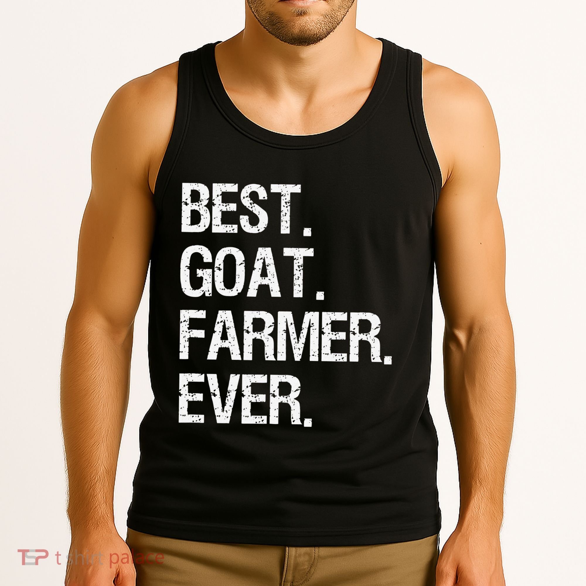 The Goat Whisperer Funny Goat Lover Farmer Tank Top
