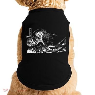 The Great Wave Classic Japanese Art Doggie Tank