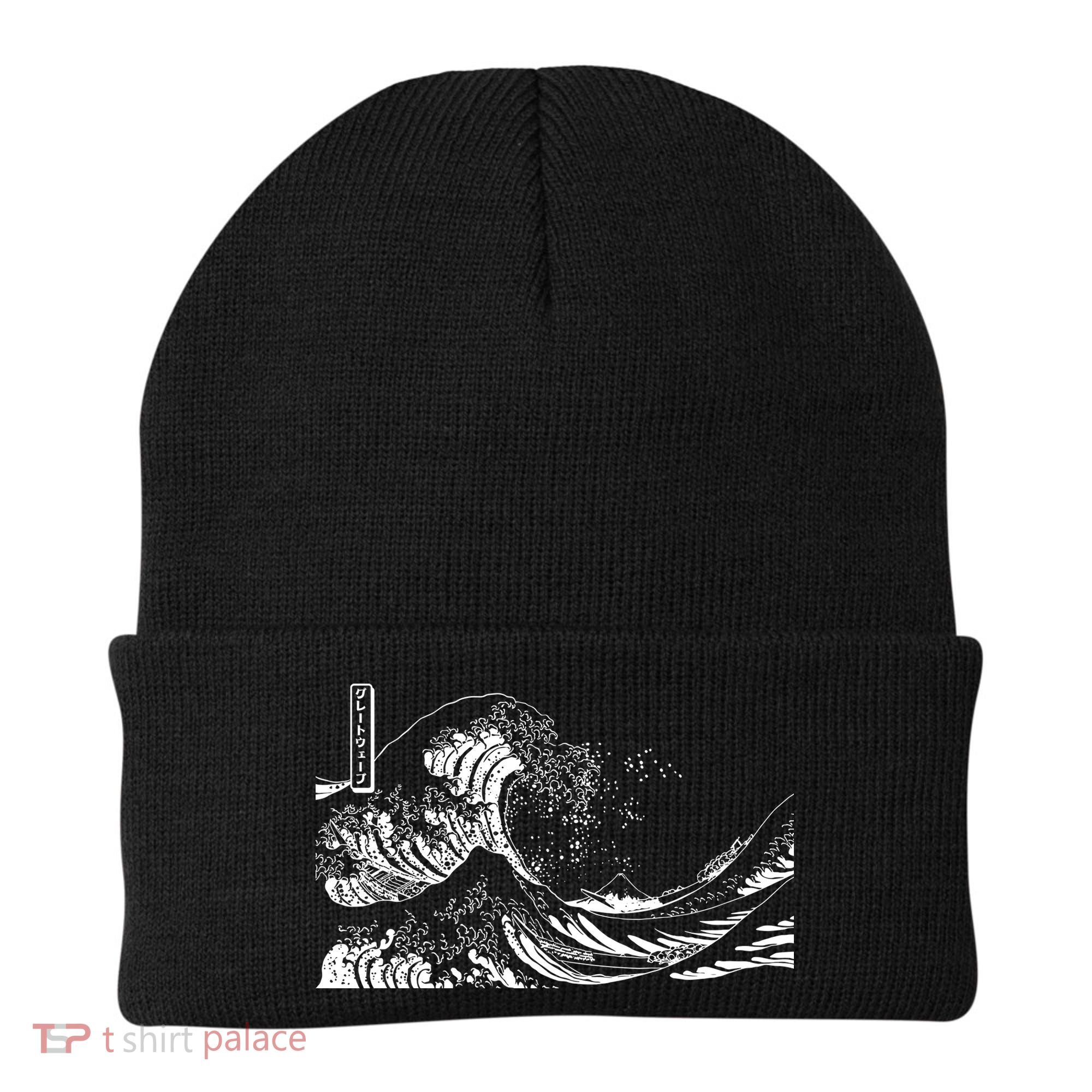 The Great Wave Classic Japanese Art Beanie