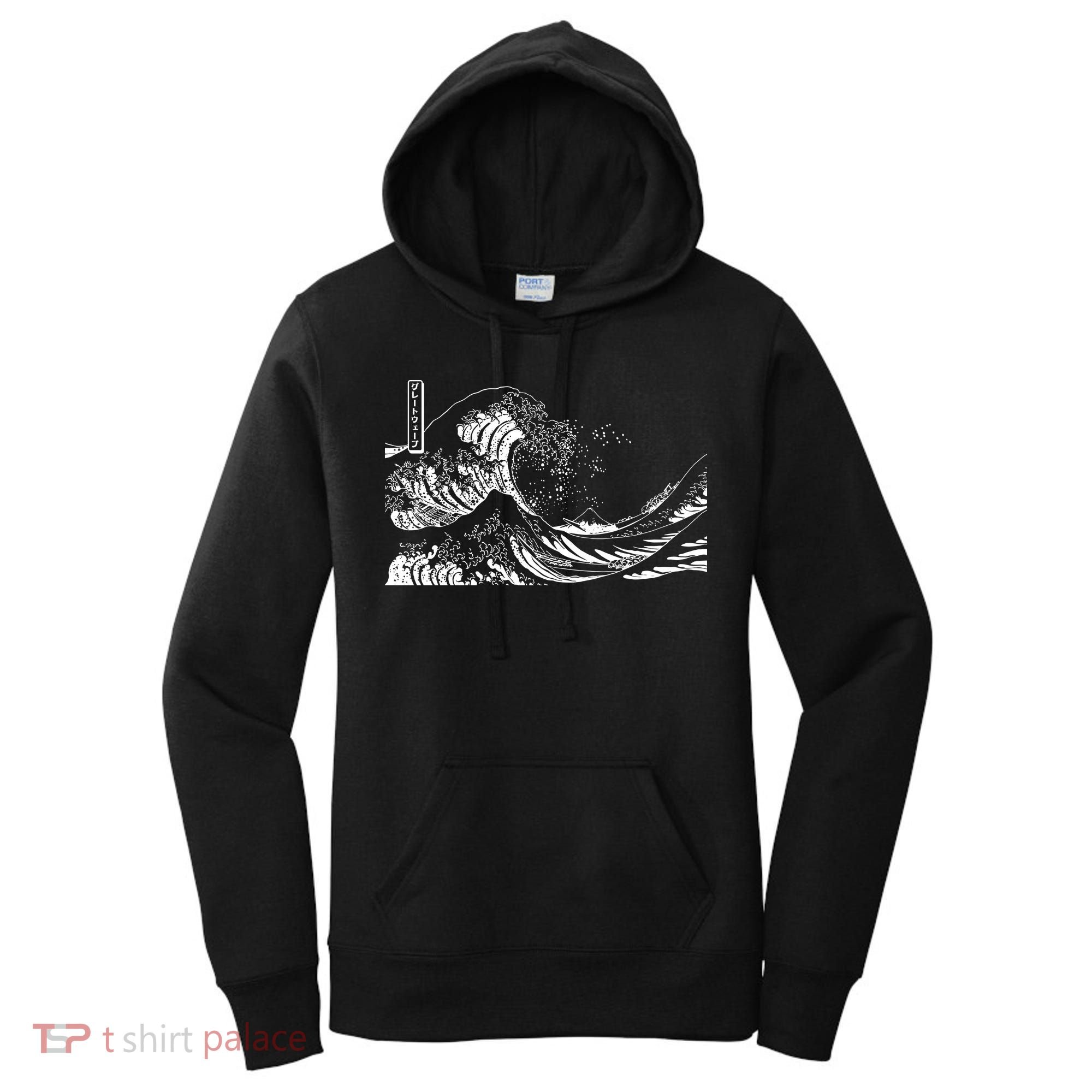 The Great Wave Classic Japanese Art Women's Hoodie