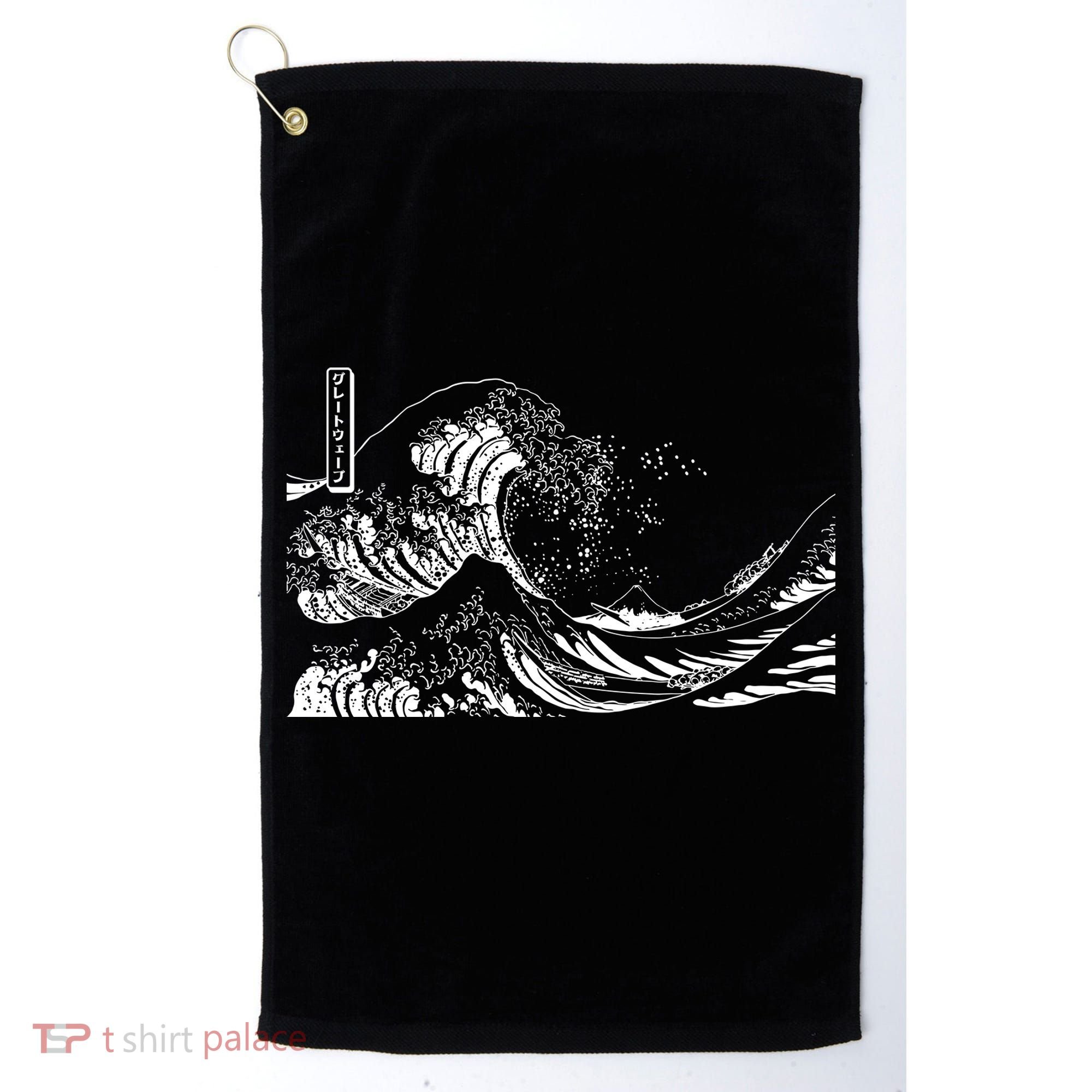 The Great Wave Classic Japanese Art Golf Towel