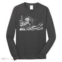 The Great Wave Classic Japanese Art Long Sleeve Shirt thumb 0