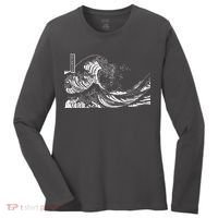 The Great Wave Classic Japanese Art Women's Long Sleeve Shirt thumb 0