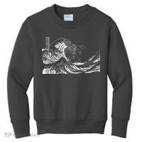The Great Wave Classic Japanese Art Kids Sweatshirt thumb 0