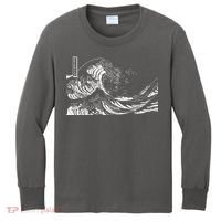The Great Wave Classic Japanese Art Kids Long Sleeve Shirt thumb 0