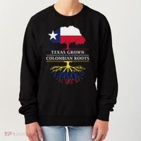 Texas Grown With Colombian Roots Colombia Women's Sweatshirt thumb 0
