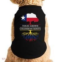 Texas Grown With Colombian Roots Colombia Doggie Tank thumb 0