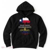 Texas Grown With Colombian Roots Colombia Hoodie thumb 0