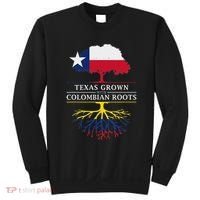 Texas Grown With Colombian Roots Colombia Sweatshirt thumb 0