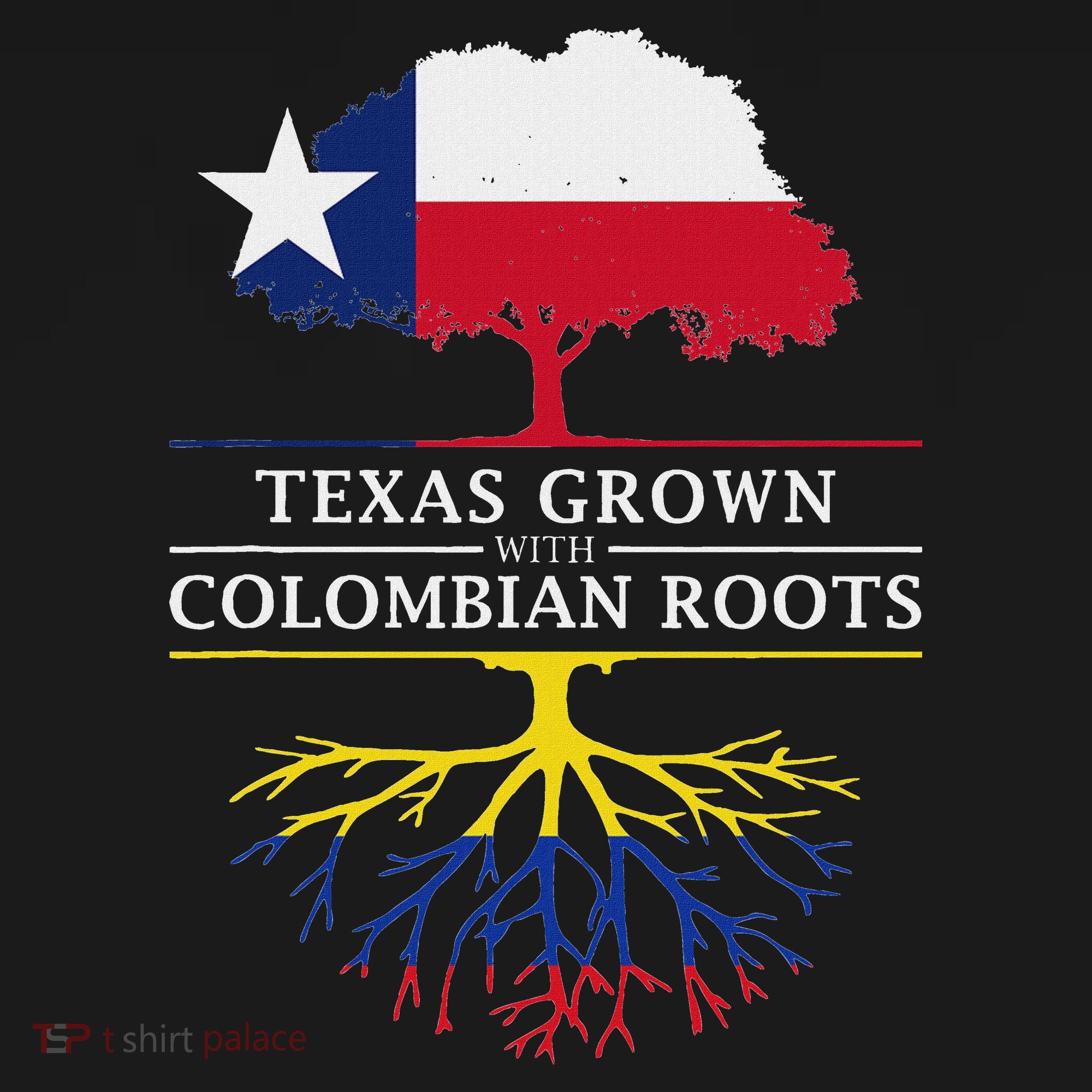 Texas Grown With Colombian Roots Colombia Women's Hoodie