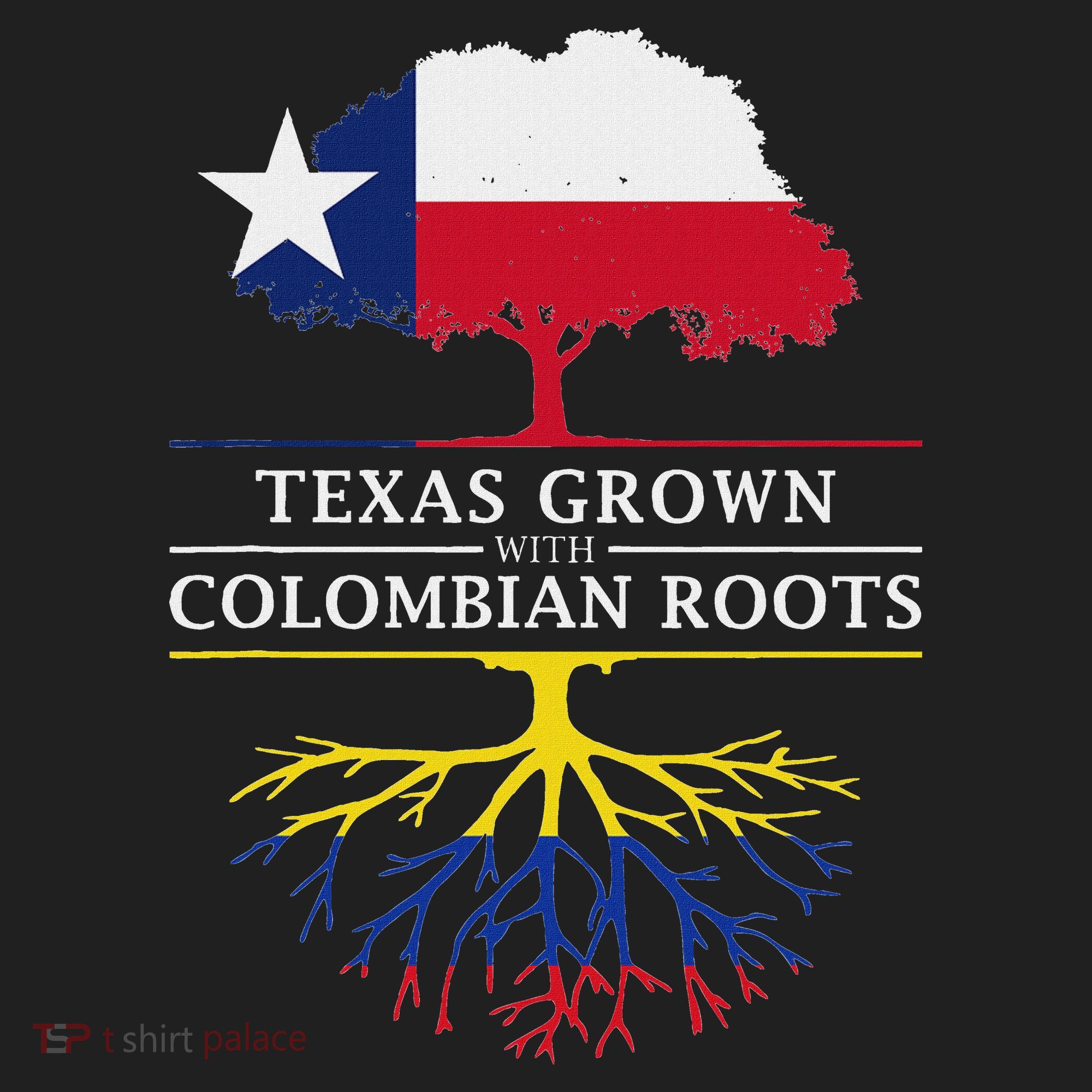 Texas Grown With Colombian Roots Colombia Tumbler