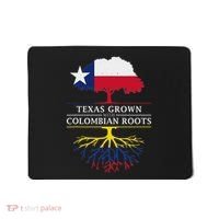 Texas Grown With Colombian Roots Colombia Mousepad thumb 0