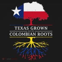 Texas Grown With Colombian Roots Colombia Mousepad thumb 1