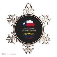 Texas Grown With Colombian Roots Colombia Ornament thumb 0