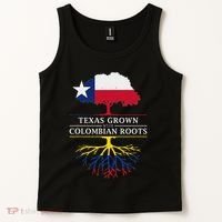 Texas Grown With Colombian Roots Colombia Tank Top thumb 2