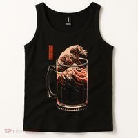 The Great Wave Of Beer Tank Top thumb 2