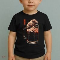 The Great Wave Of Beer Toddler T-Shirt thumb 2