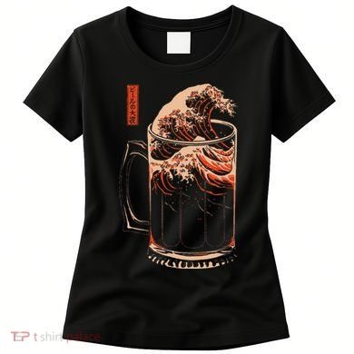 The Great Wave Of Beer Women's T-Shirt