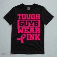 Tough Guys Wear P.I.N.K Breast Cancer Awareness .. T-Shirt thumb 5