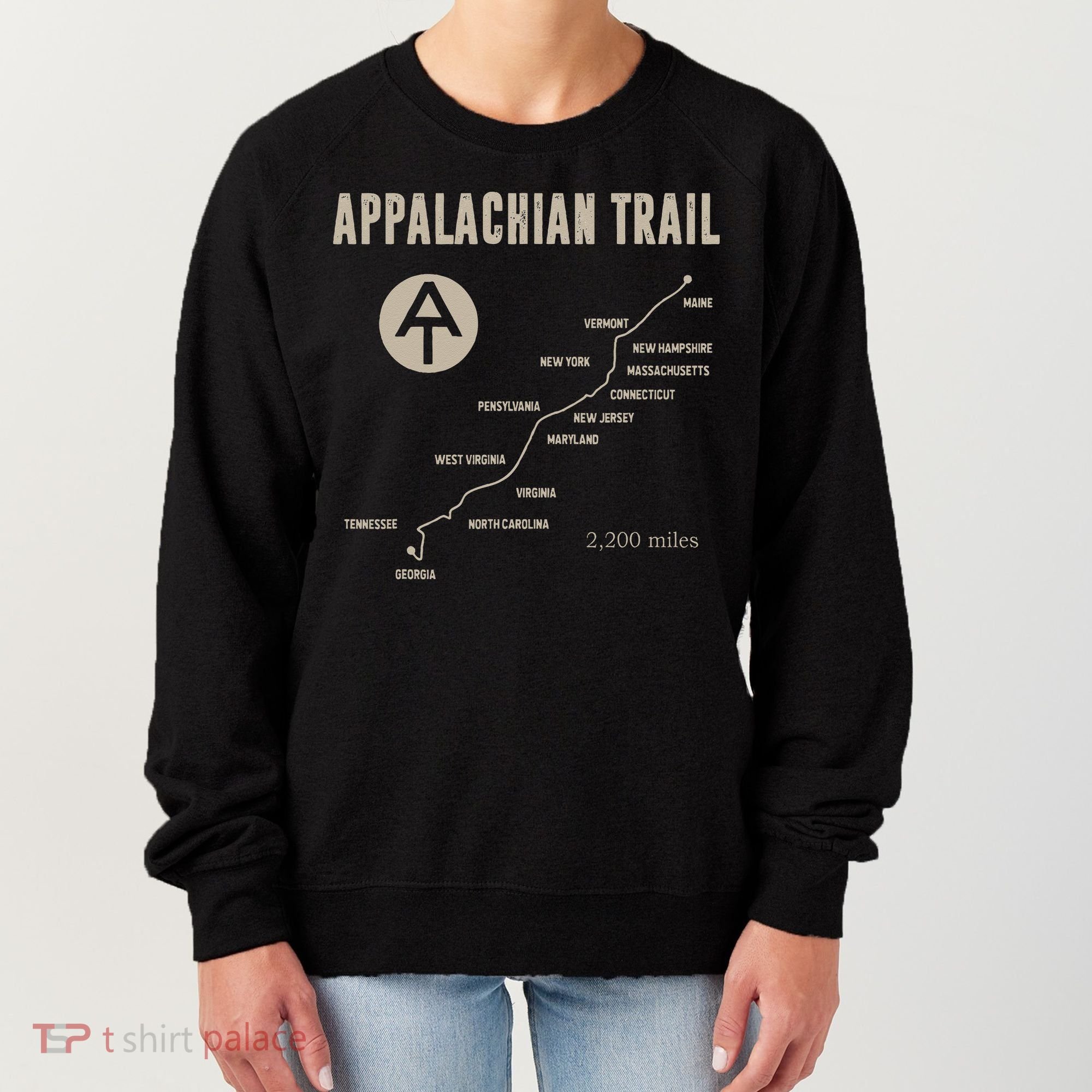Thruh Hiker Appalachian Trail Hiking Women's Sweatshirt