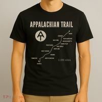 Thruh Hiker Appalachian Trail Hiking T-Shirt thumb 3