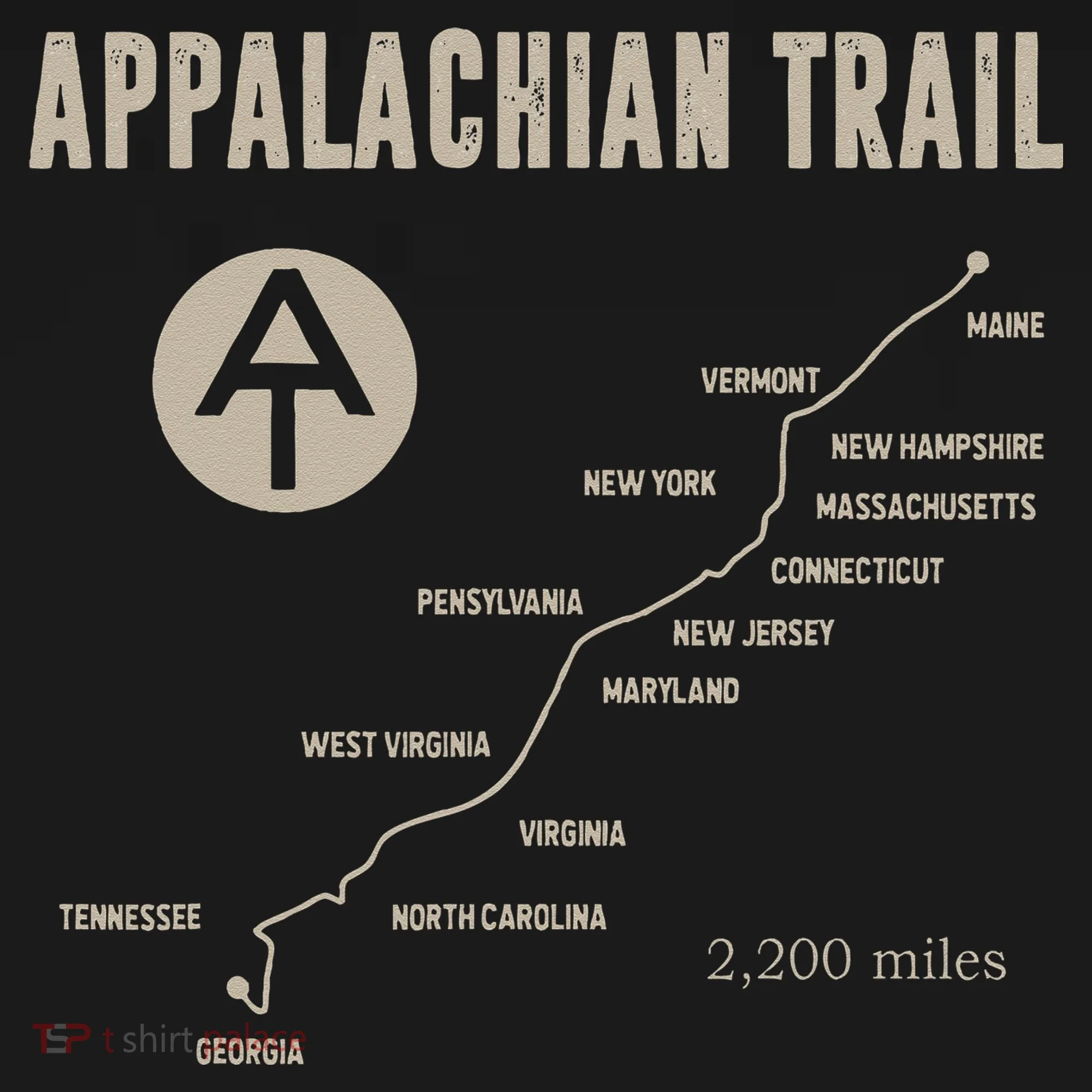 Thruh Hiker Appalachian Trail Hiking Women's Hoodie