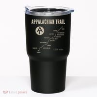 Thruh Hiker Appalachian Trail Hiking Tumbler thumb 0