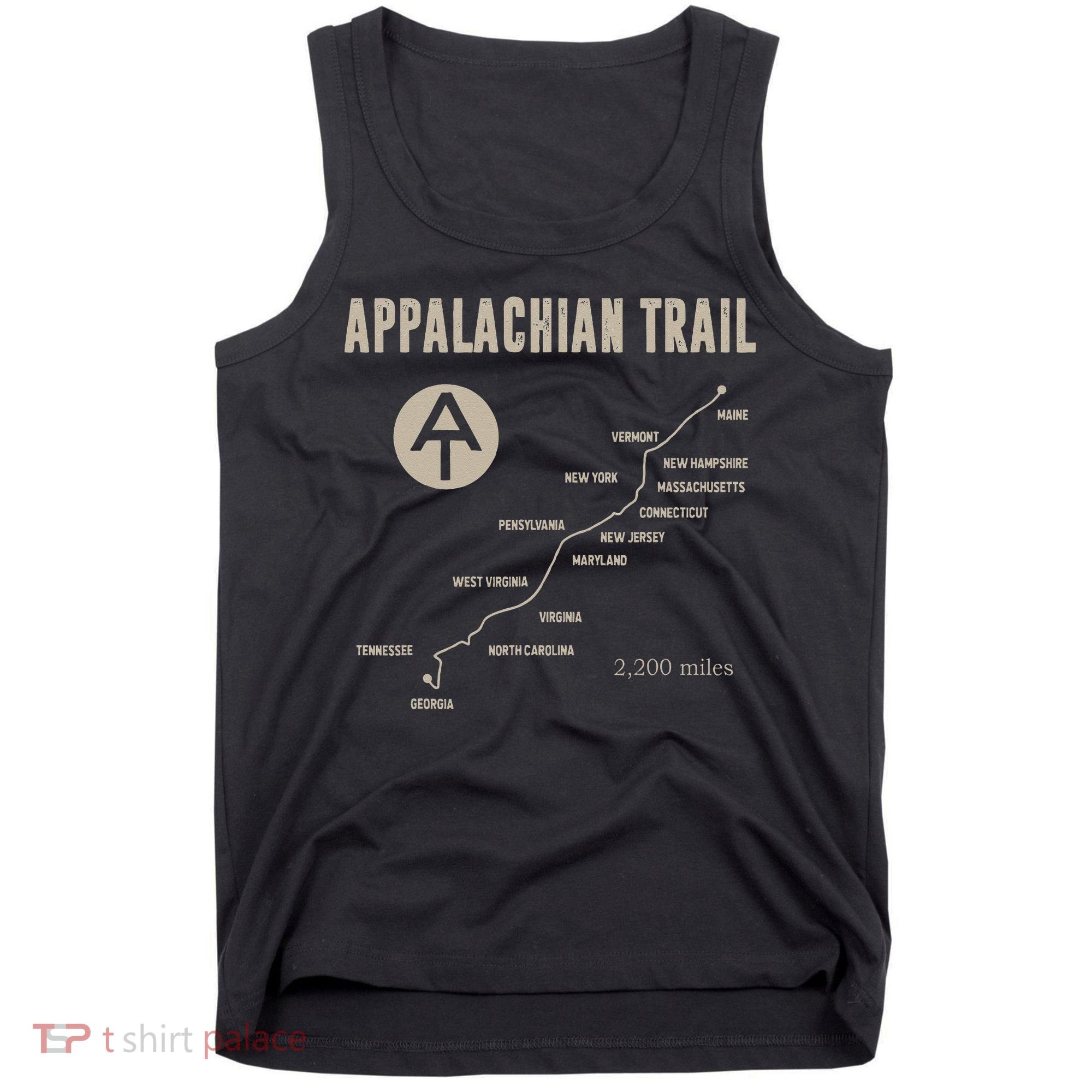 Thruh Hiker Appalachian Trail Hiking Tank Top