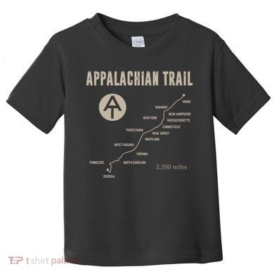 Thruh Hiker Appalachian Trail Hiking Toddler T-Shirt